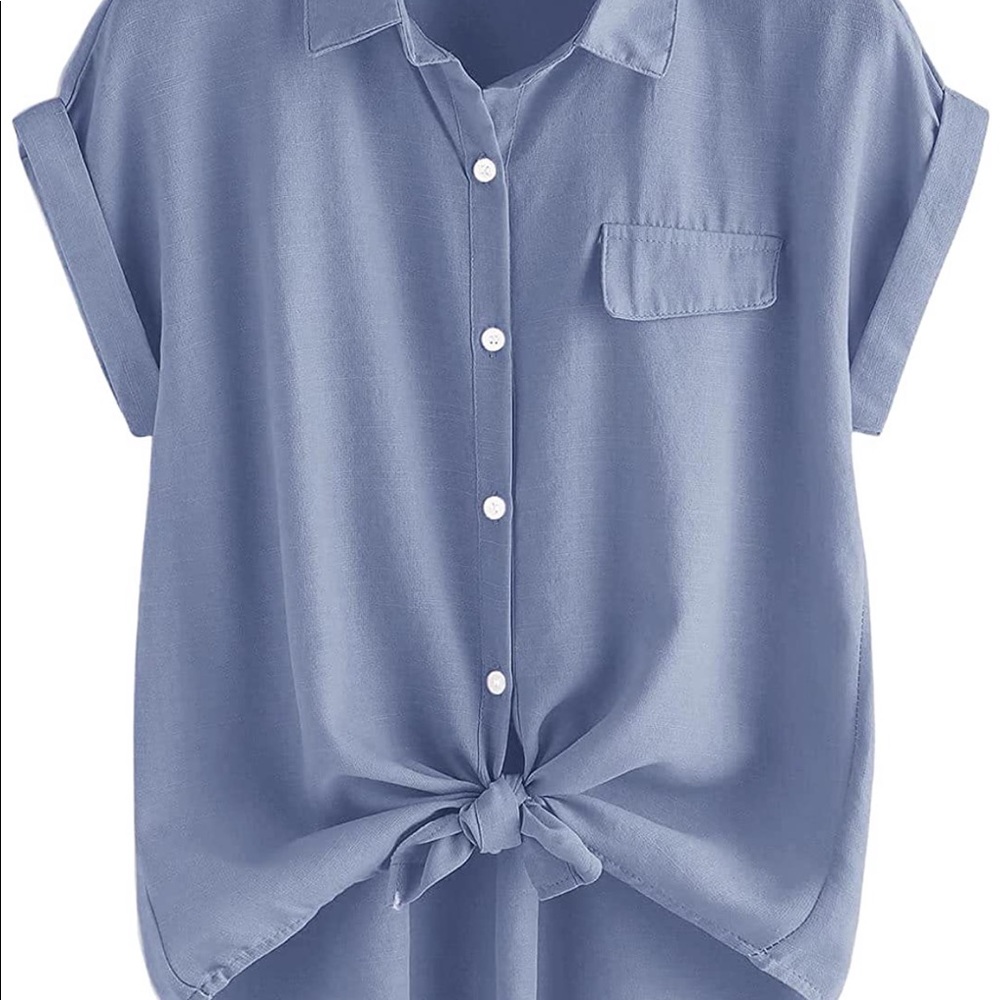 Blue blouse size xxl brand new tags still on